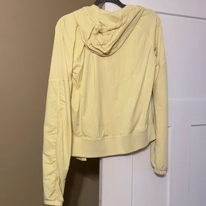 Yellow brand new Lululemon jacket